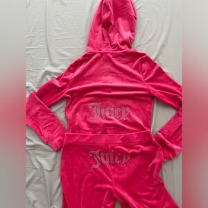 Juicy Couture Pink Tracksuit